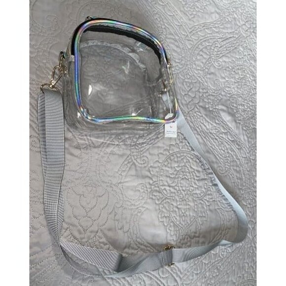 New Clear Purse for Women, Clear Bag Stadium Approved, See Through Clear Bag - Picture 2 of 2